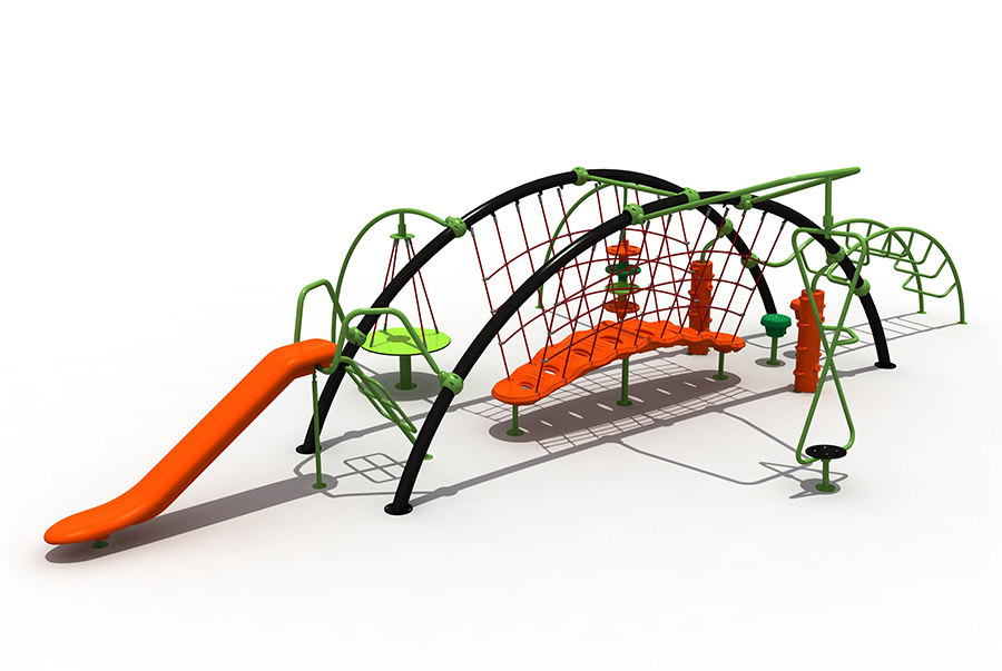 Kindergarten Colorful Outdoor Climbing Plastic Playground Playset for Teenager