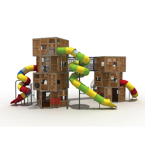 Castle Adventure Rope Tower Playground for School