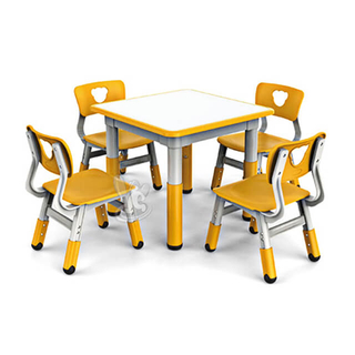 Kids Daycare Furniture Indoor Desk And Chair Set for Kindergarten