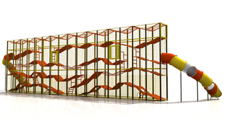 Adventure Park Outdoor Playground Cage Climbing Ladders for Children