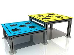 Outdoor Dog Park Staying Table Exercise Equipment for Pets Training
